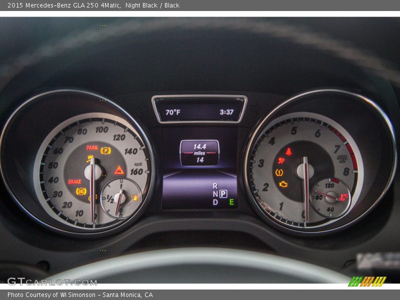 Night Black / Black 2015 Mercedes-Benz GLA 250 4Matic