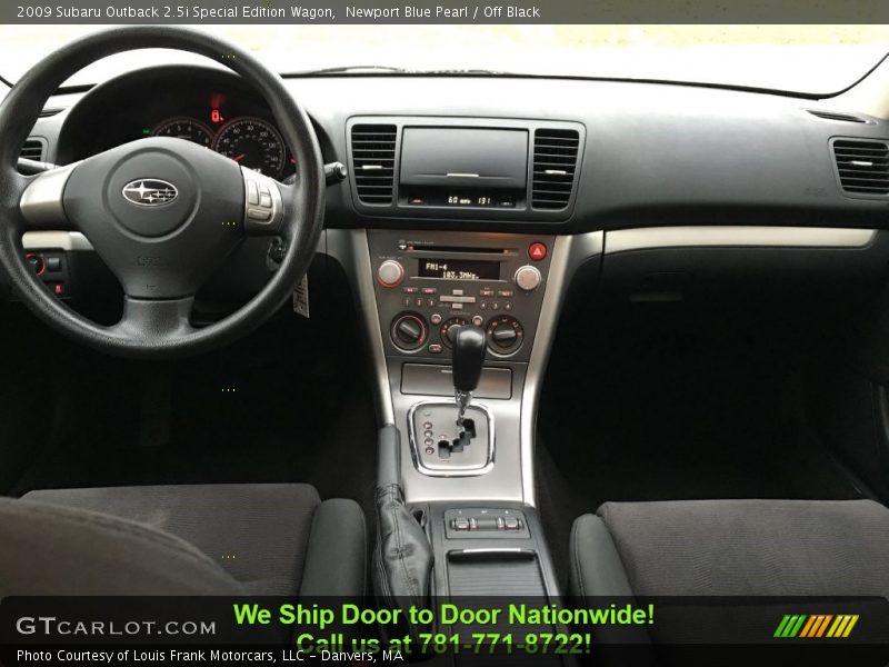 Newport Blue Pearl / Off Black 2009 Subaru Outback 2.5i Special Edition Wagon