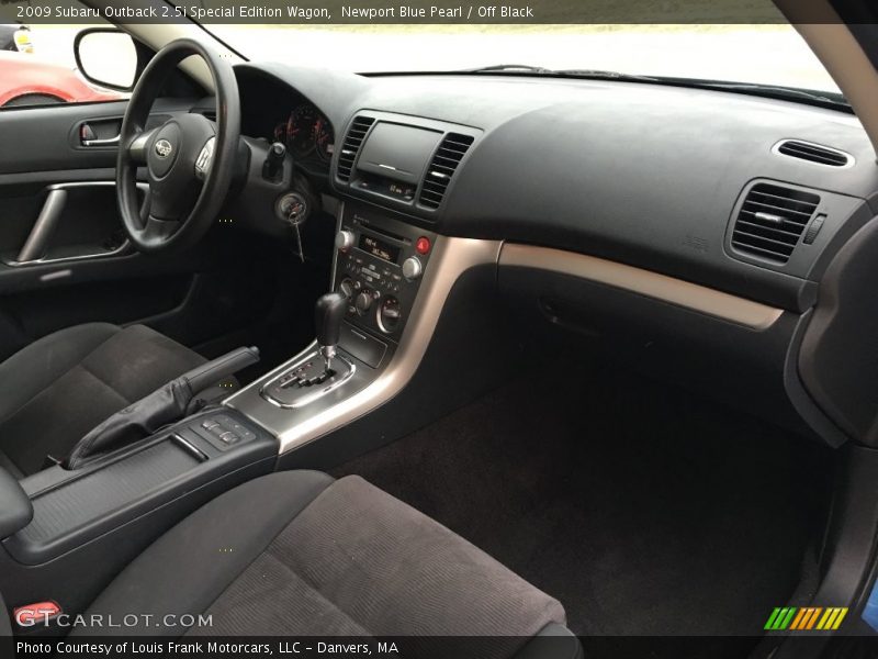 Newport Blue Pearl / Off Black 2009 Subaru Outback 2.5i Special Edition Wagon