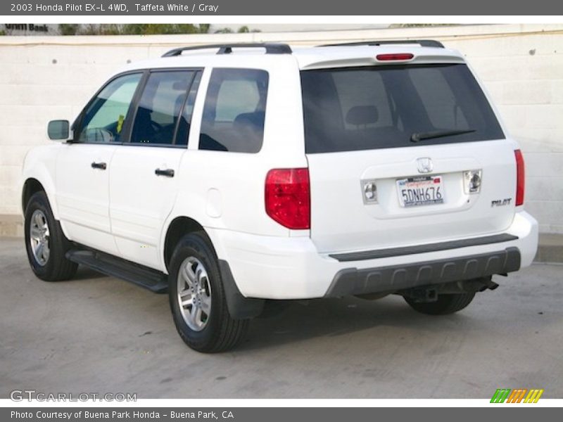 Taffeta White / Gray 2003 Honda Pilot EX-L 4WD