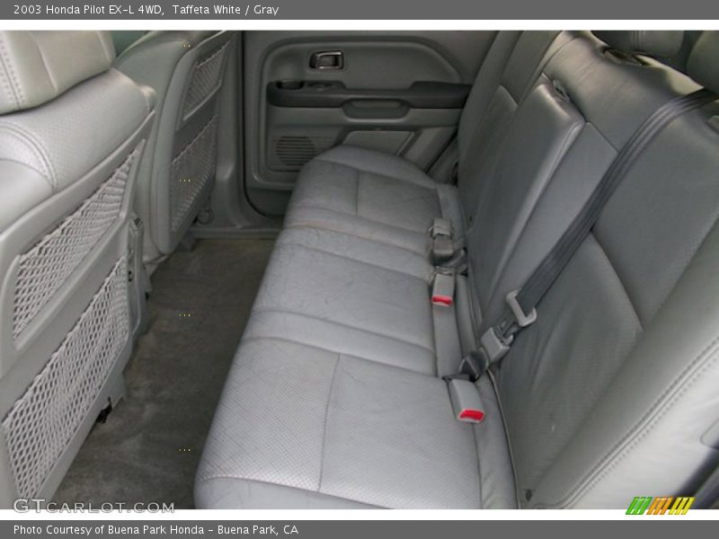 Taffeta White / Gray 2003 Honda Pilot EX-L 4WD