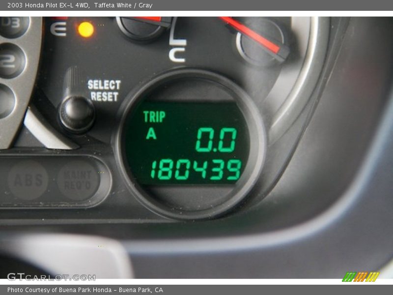 Taffeta White / Gray 2003 Honda Pilot EX-L 4WD