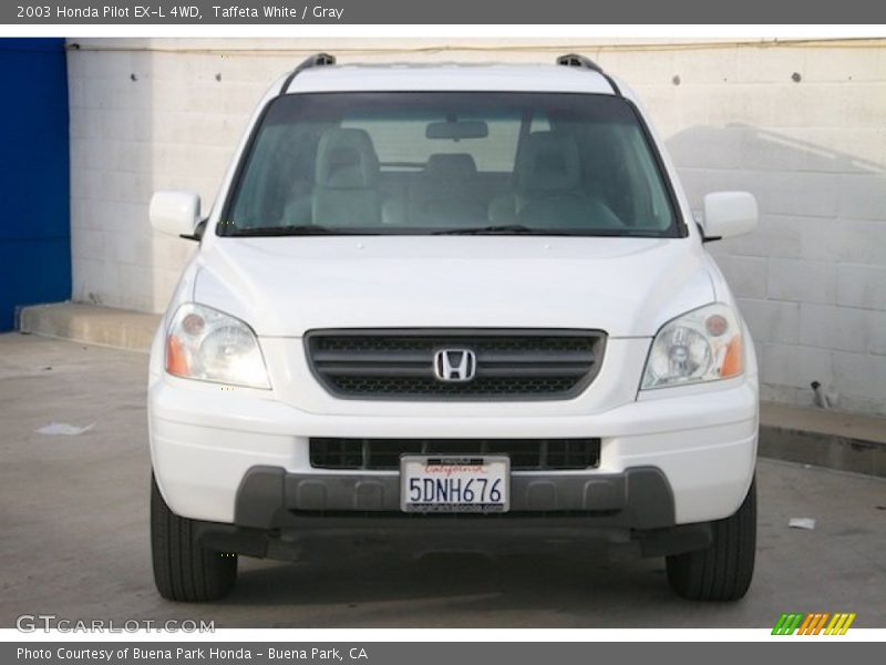 Taffeta White / Gray 2003 Honda Pilot EX-L 4WD