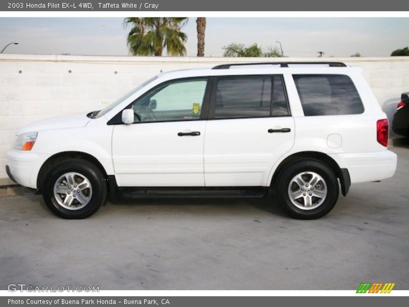 Taffeta White / Gray 2003 Honda Pilot EX-L 4WD
