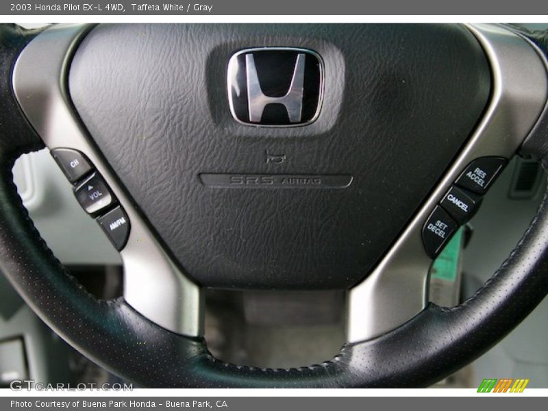 Taffeta White / Gray 2003 Honda Pilot EX-L 4WD