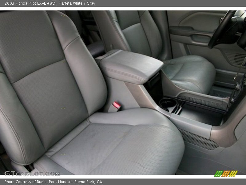 Taffeta White / Gray 2003 Honda Pilot EX-L 4WD