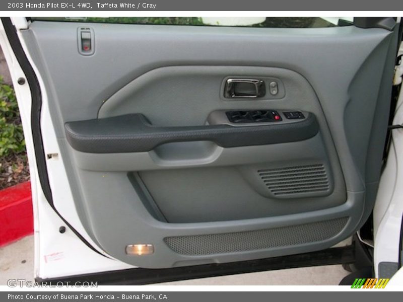 Taffeta White / Gray 2003 Honda Pilot EX-L 4WD
