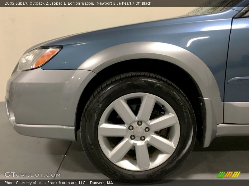 Newport Blue Pearl / Off Black 2009 Subaru Outback 2.5i Special Edition Wagon