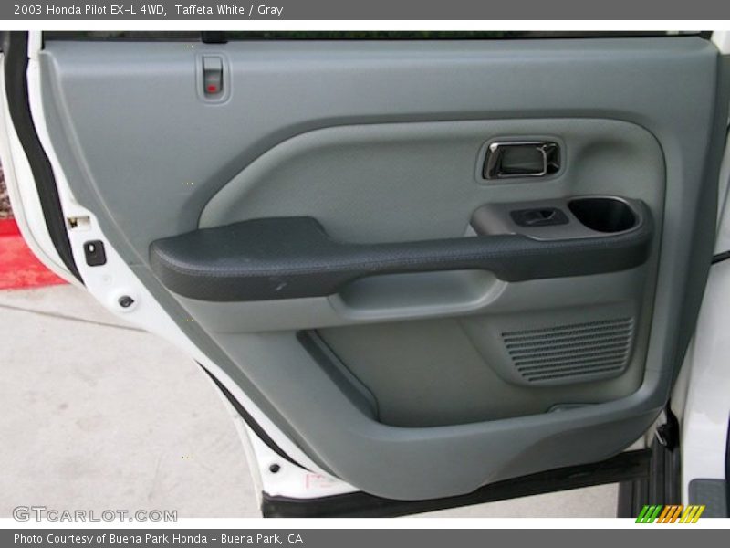 Taffeta White / Gray 2003 Honda Pilot EX-L 4WD