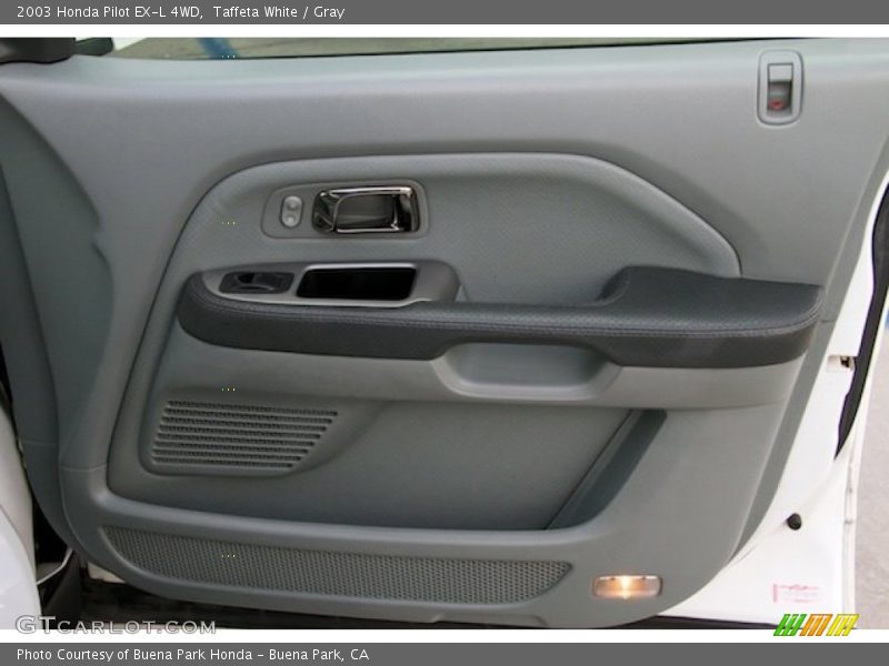 Taffeta White / Gray 2003 Honda Pilot EX-L 4WD