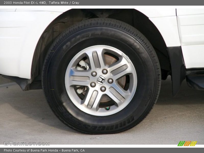 Taffeta White / Gray 2003 Honda Pilot EX-L 4WD