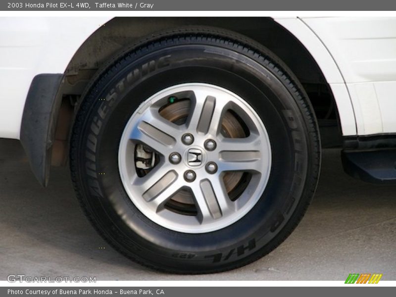Taffeta White / Gray 2003 Honda Pilot EX-L 4WD