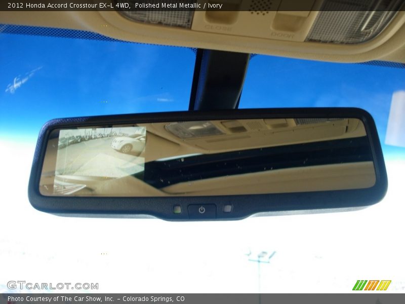 Polished Metal Metallic / Ivory 2012 Honda Accord Crosstour EX-L 4WD