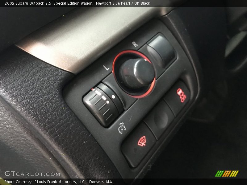Newport Blue Pearl / Off Black 2009 Subaru Outback 2.5i Special Edition Wagon