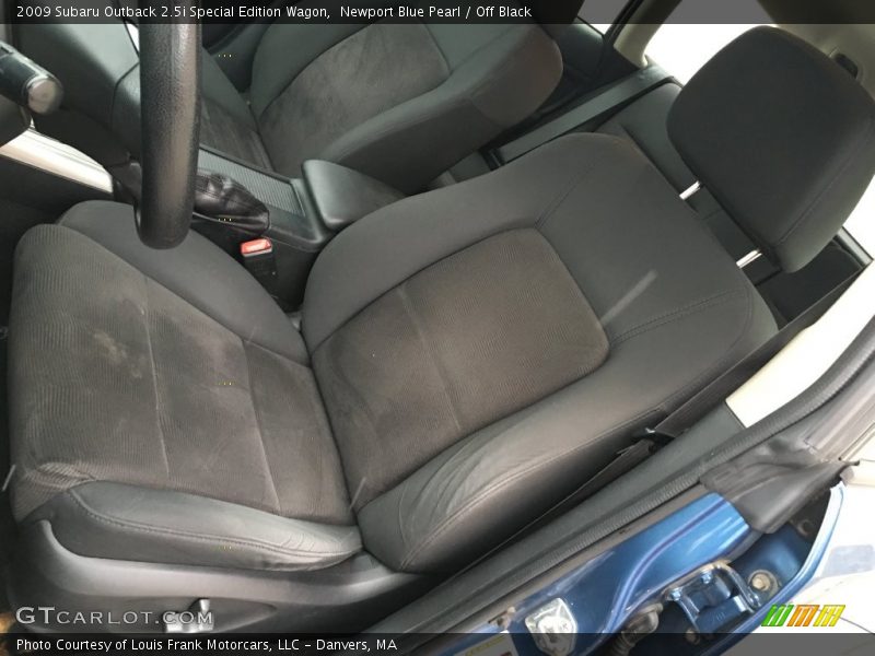 Newport Blue Pearl / Off Black 2009 Subaru Outback 2.5i Special Edition Wagon