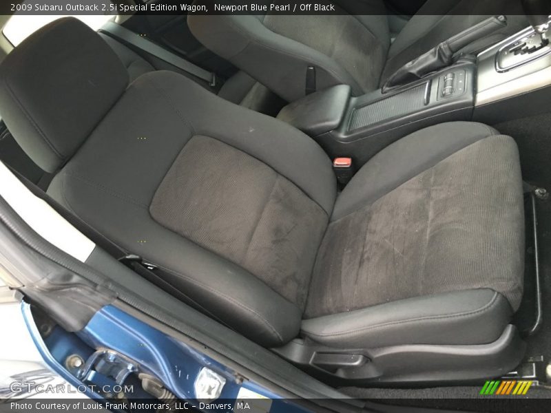 Newport Blue Pearl / Off Black 2009 Subaru Outback 2.5i Special Edition Wagon