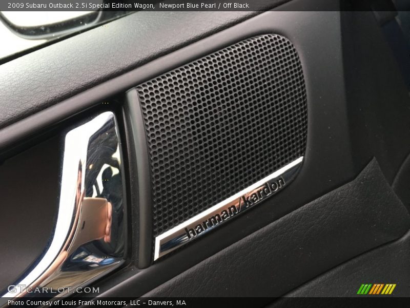 Newport Blue Pearl / Off Black 2009 Subaru Outback 2.5i Special Edition Wagon
