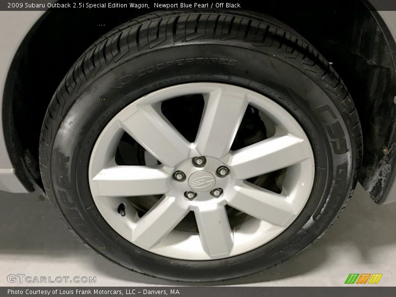 Newport Blue Pearl / Off Black 2009 Subaru Outback 2.5i Special Edition Wagon