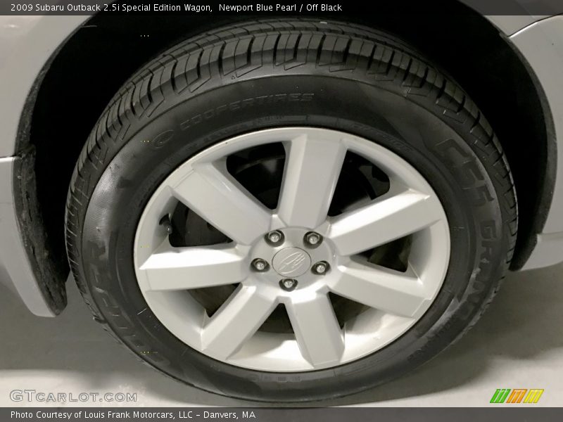 Newport Blue Pearl / Off Black 2009 Subaru Outback 2.5i Special Edition Wagon