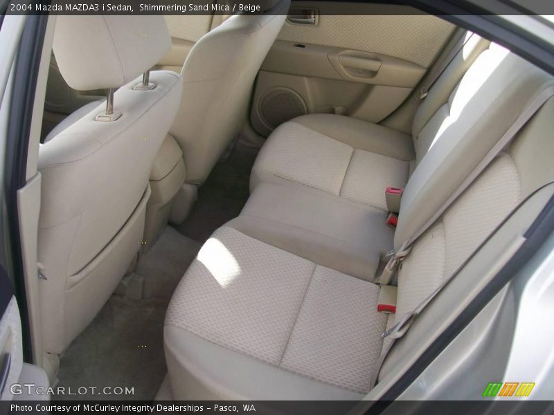 Shimmering Sand Mica / Beige 2004 Mazda MAZDA3 i Sedan