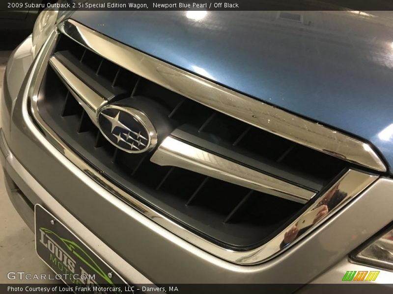 Newport Blue Pearl / Off Black 2009 Subaru Outback 2.5i Special Edition Wagon