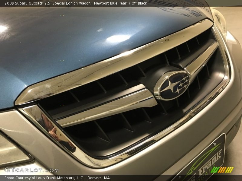 Newport Blue Pearl / Off Black 2009 Subaru Outback 2.5i Special Edition Wagon