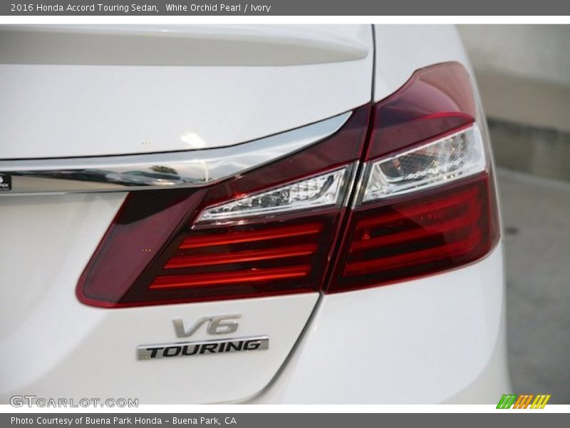 White Orchid Pearl / Ivory 2016 Honda Accord Touring Sedan