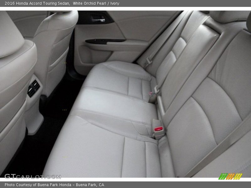 White Orchid Pearl / Ivory 2016 Honda Accord Touring Sedan