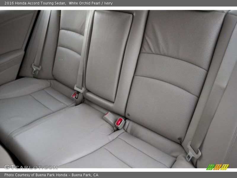 White Orchid Pearl / Ivory 2016 Honda Accord Touring Sedan