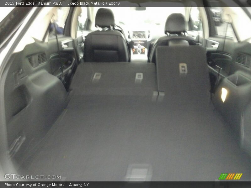 Tuxedo Black Metallic / Ebony 2015 Ford Edge Titanium AWD