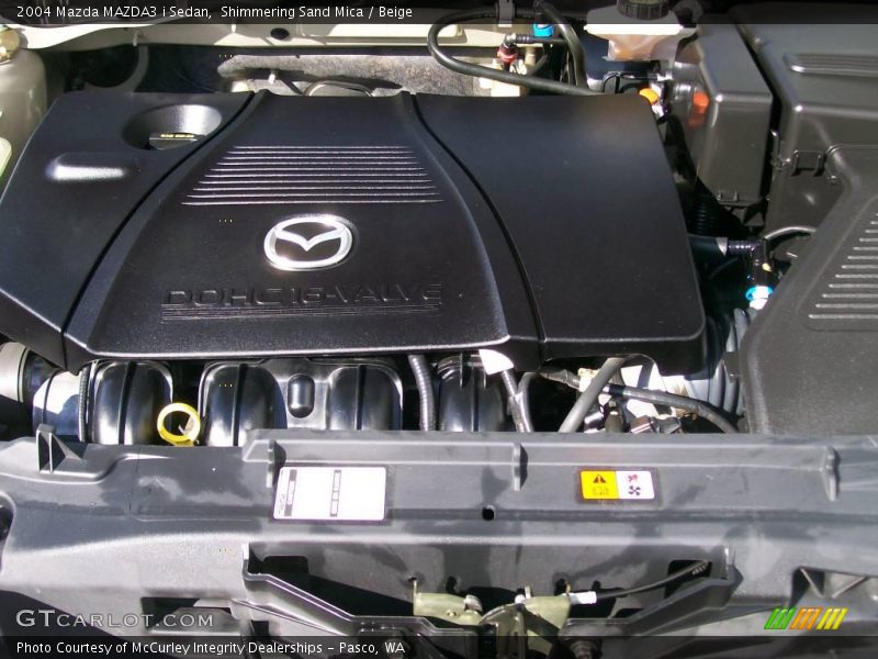 Shimmering Sand Mica / Beige 2004 Mazda MAZDA3 i Sedan