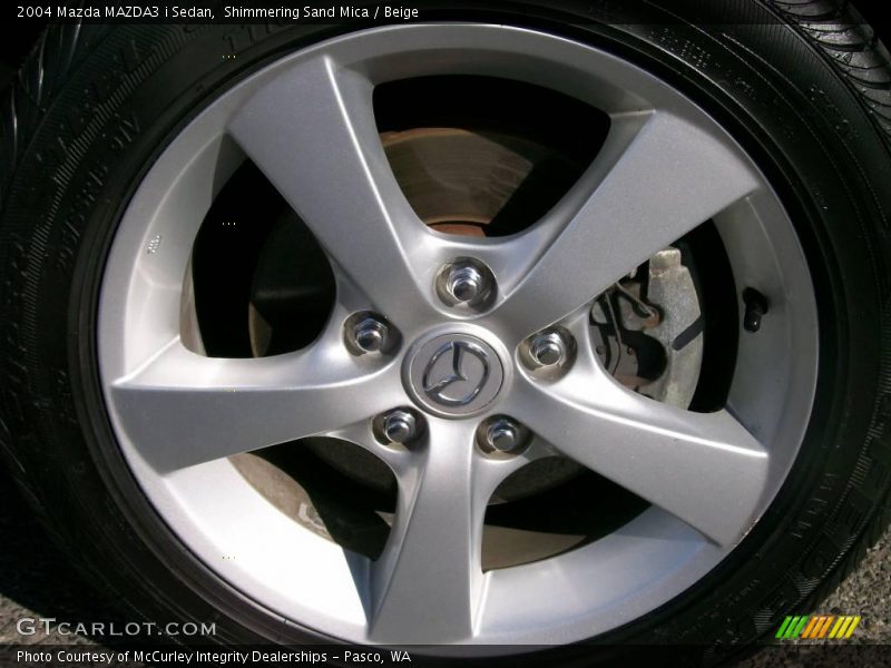 Shimmering Sand Mica / Beige 2004 Mazda MAZDA3 i Sedan