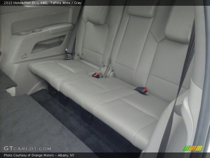 Taffeta White / Gray 2013 Honda Pilot EX-L 4WD