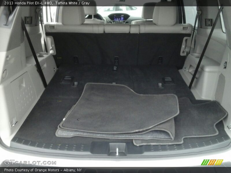 Taffeta White / Gray 2013 Honda Pilot EX-L 4WD