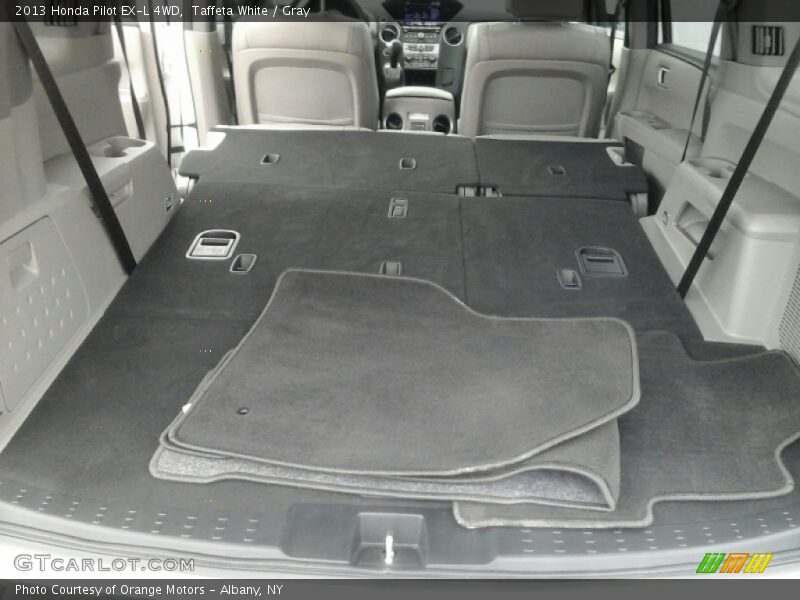Taffeta White / Gray 2013 Honda Pilot EX-L 4WD