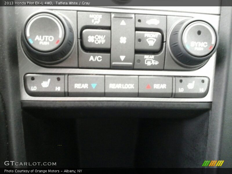 Taffeta White / Gray 2013 Honda Pilot EX-L 4WD