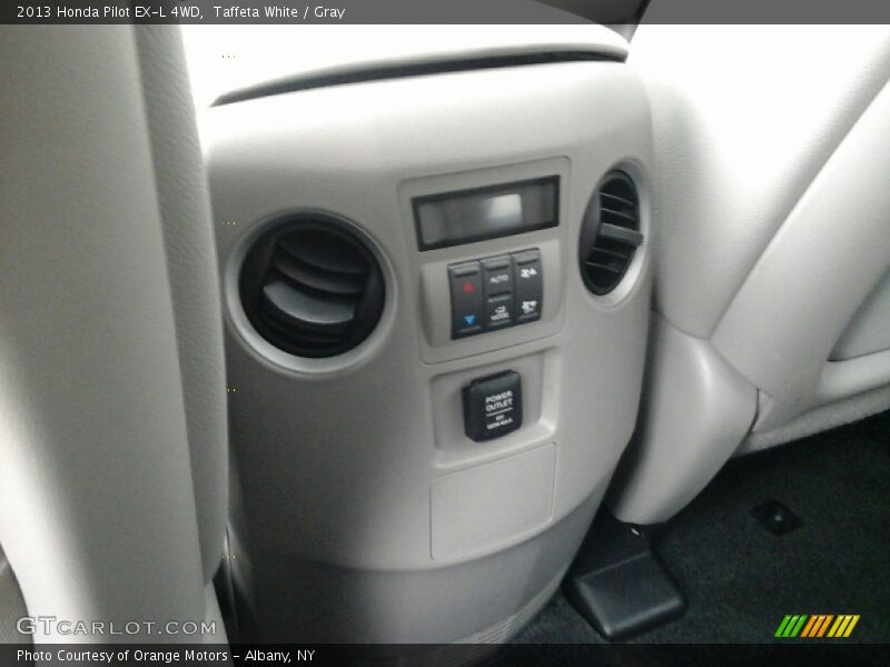 Taffeta White / Gray 2013 Honda Pilot EX-L 4WD