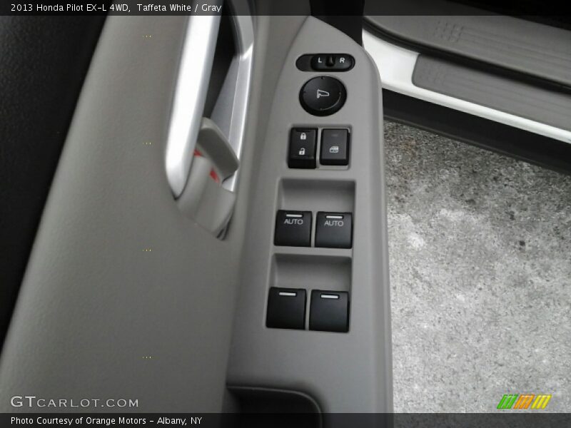 Taffeta White / Gray 2013 Honda Pilot EX-L 4WD