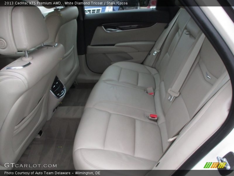 White Diamond Tricoat / Shale/Cocoa 2013 Cadillac XTS Premium AWD