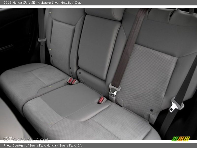 Alabaster Silver Metallic / Gray 2016 Honda CR-V SE