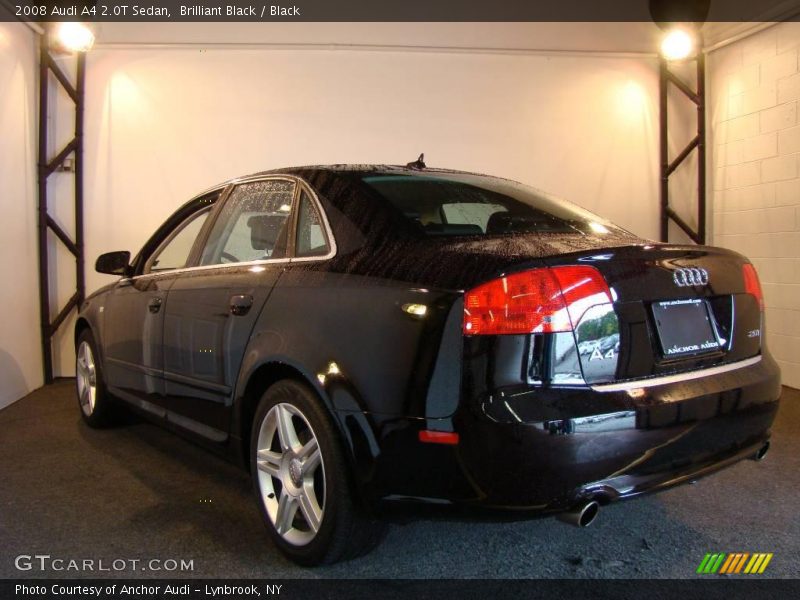 Brilliant Black / Black 2008 Audi A4 2.0T Sedan