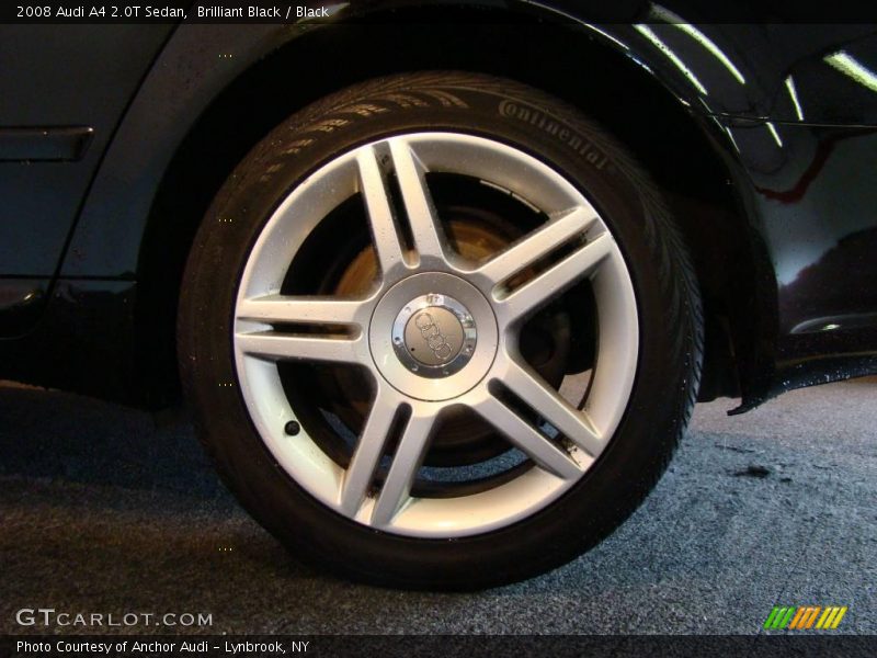 Brilliant Black / Black 2008 Audi A4 2.0T Sedan