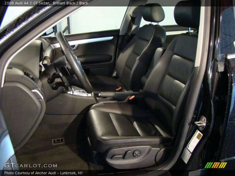 Brilliant Black / Black 2008 Audi A4 2.0T Sedan