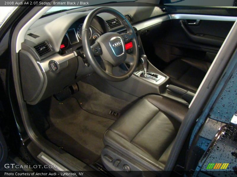 Brilliant Black / Black 2008 Audi A4 2.0T Sedan