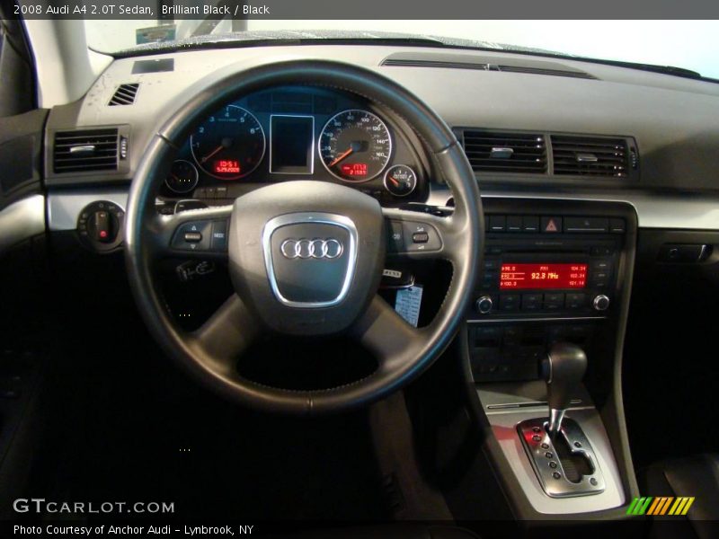 Brilliant Black / Black 2008 Audi A4 2.0T Sedan