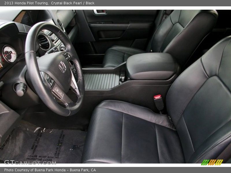 Crystal Black Pearl / Black 2013 Honda Pilot Touring