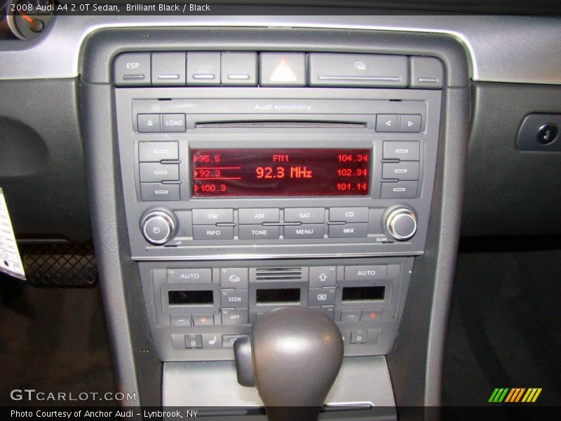 Brilliant Black / Black 2008 Audi A4 2.0T Sedan