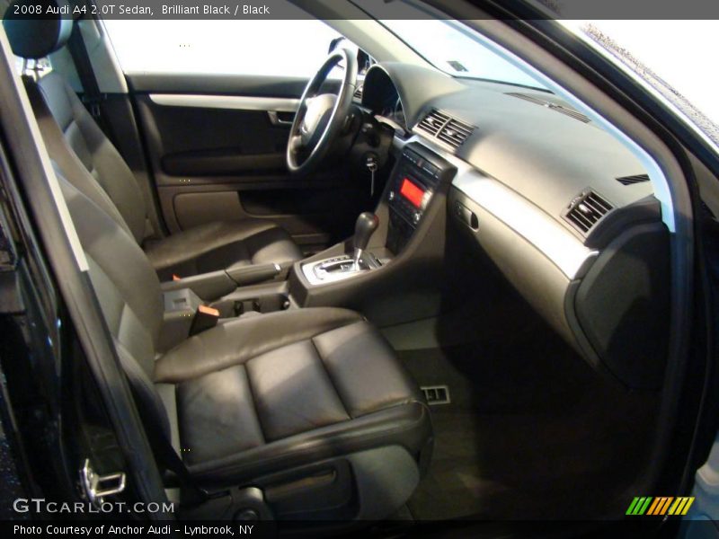 Brilliant Black / Black 2008 Audi A4 2.0T Sedan
