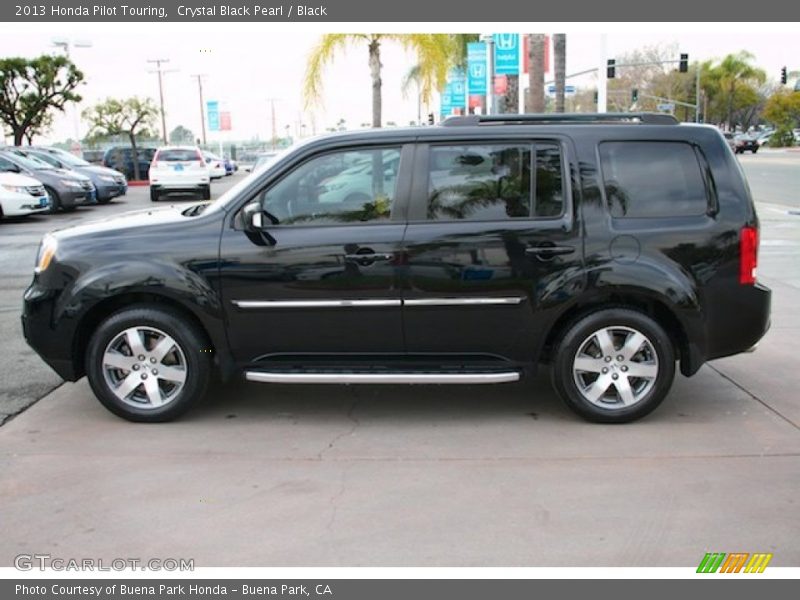 Crystal Black Pearl / Black 2013 Honda Pilot Touring