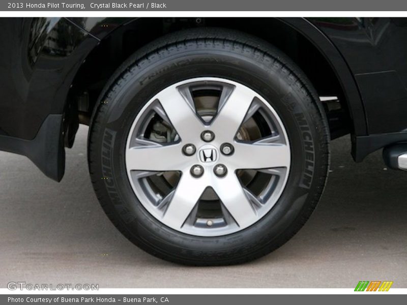 Crystal Black Pearl / Black 2013 Honda Pilot Touring